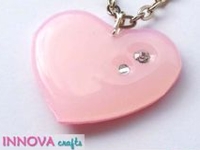 youtube Innova Crafts Glue Gun Heart Pendant